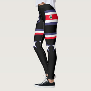 Leggings Bandera de Costa Rica