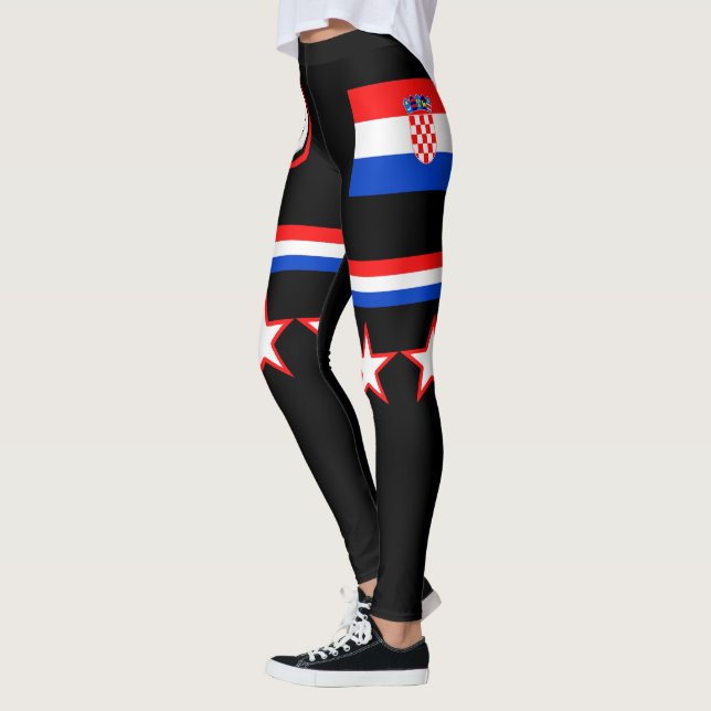 Leggings Bandera de Croacia (Izquierda)