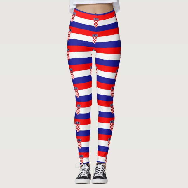 Leggings Bandera de Croacia (Anverso)
