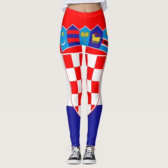 Leggings Bandera de Croacia (Anverso)