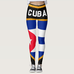 Leggings Bandera de Cuba