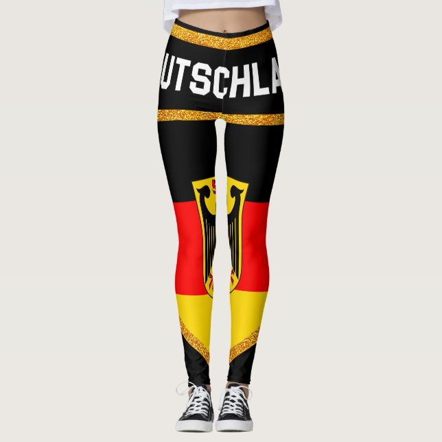 Leggings Bandera de Deutschland (Anverso)