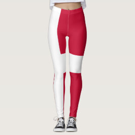 Leggings bandera de Dinamarca