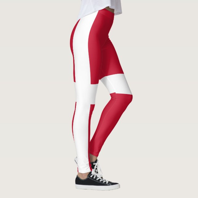 Leggings Bandera de Dinamarca (Derecha)
