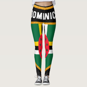 Leggings Bandera de Dominica