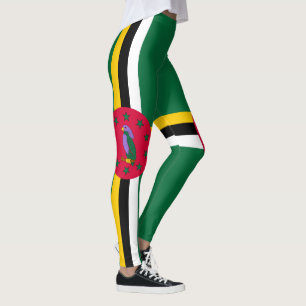 Leggings Bandera de Dominica