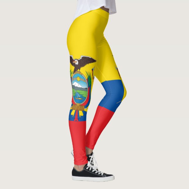 Leggings Bandera de Ecuador (Derecha)