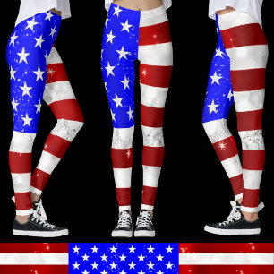 Leggings bandera de EE. UU.