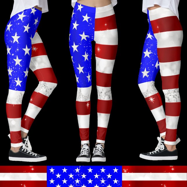 Leggings bandera de EE. UU. (Subido por el creador)