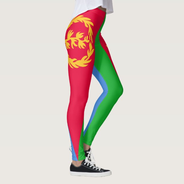 Leggings Bandera de Eritrea (Derecha)