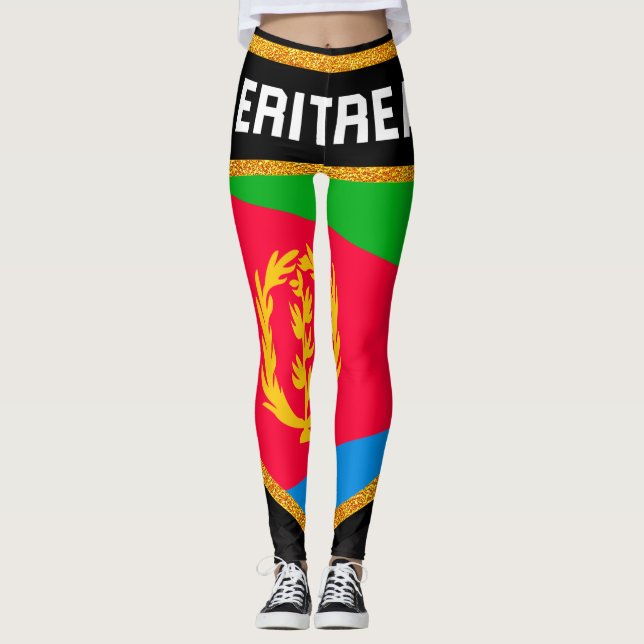 Leggings Bandera de Eritrea (Anverso)