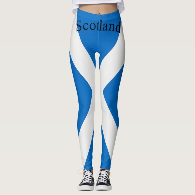 Leggings Bandera de Escocia Thunder_Cove (Anverso)