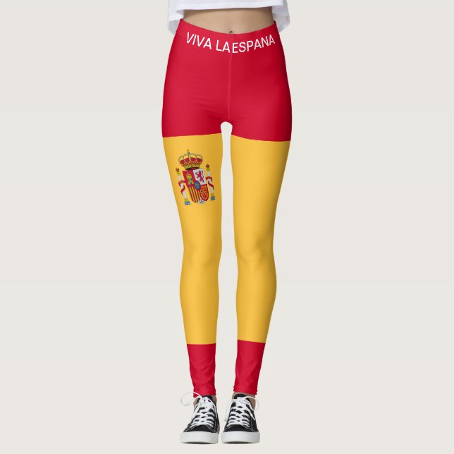 Leggings Bandera de España (Anverso)
