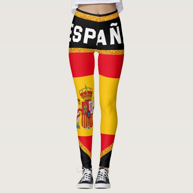 Leggings Bandera de España (Anverso)