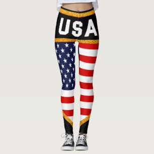 Leggings Bandera de Estados Unidos