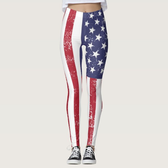 Leggings Bandera de Estados Unidos (Anverso)