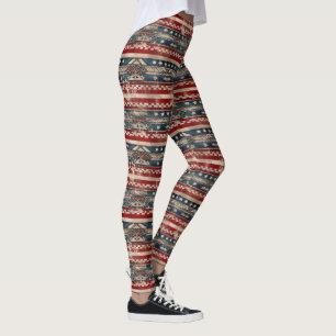 Leggings Bandera de Estados Unidos Occidental