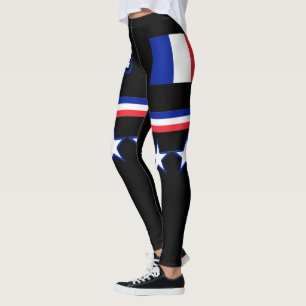 Leggings Bandera de Francia