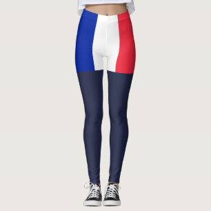 Leggings Bandera de Francia