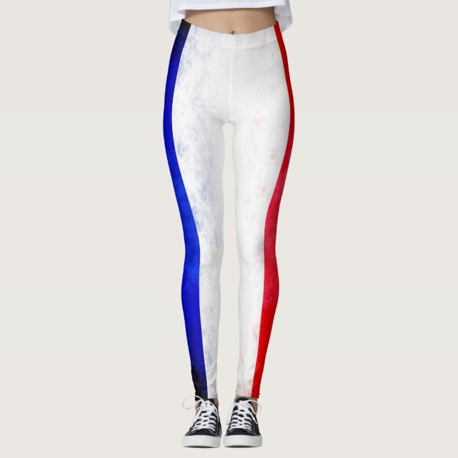Leggings Bandera de Francia (Anverso)
