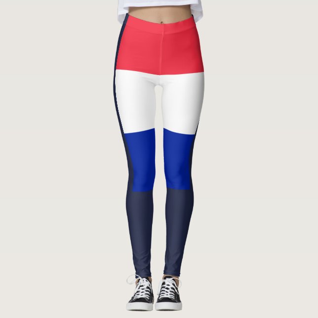 Leggings Bandera de Francia (Anverso)