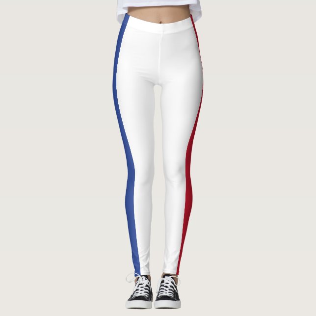 Leggings Bandera de Francia (Anverso)