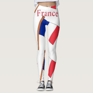 Leggings Bandera de Francia Thunder_Cove