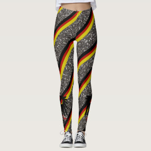 Leggings Bandera de franjas de Alemania