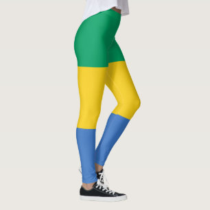 Leggings Bandera de Gabón