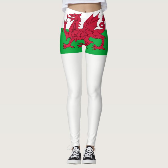 Leggings Bandera de Gales (Anverso)