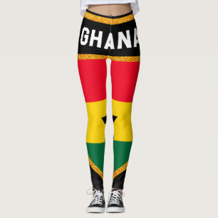Leggings Bandera de Ghana