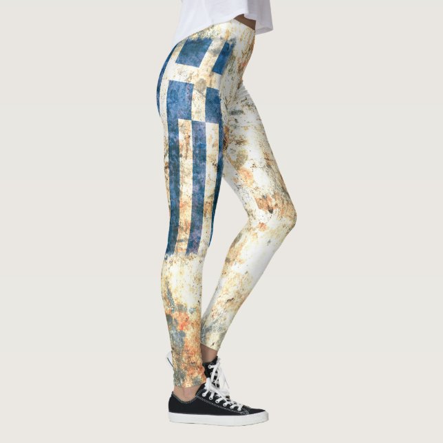 Leggings Bandera de Grecia (Derecha)