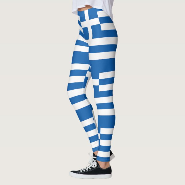Leggings Bandera de Grecia (Izquierda)