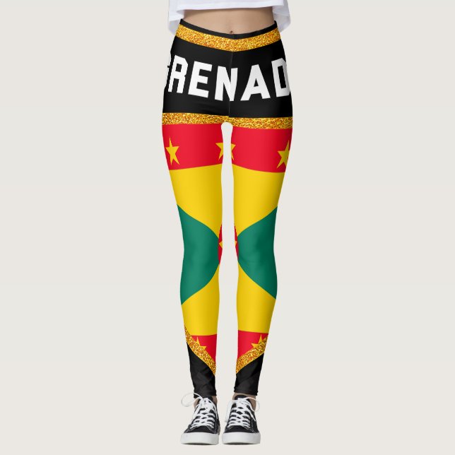 Leggings Bandera de Grenada (Anverso)