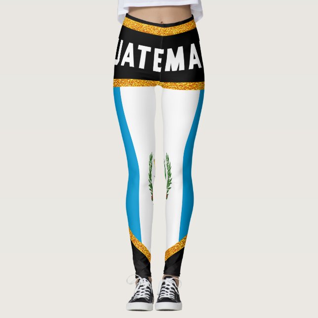 Leggings Bandera de Guatemala (Anverso)