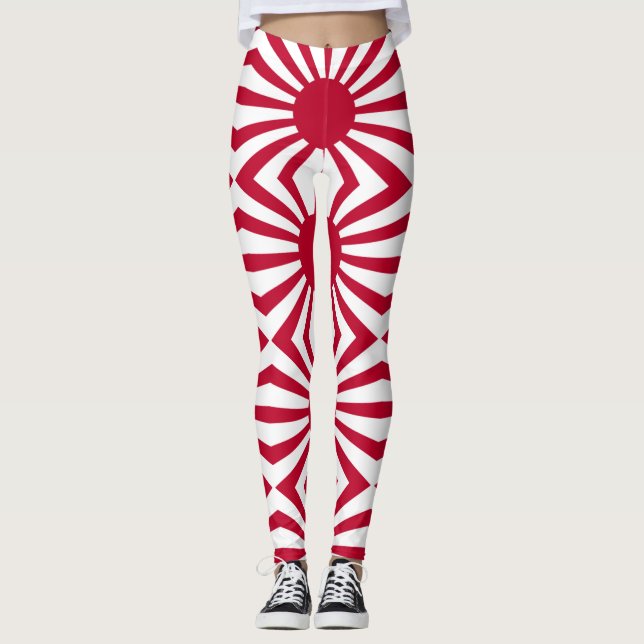 Leggings Bandera de guerra imperial de Japón (Anverso)