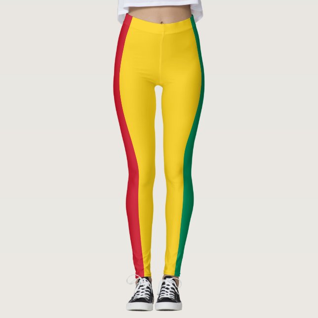 Leggings Bandera de Guinea (Anverso)
