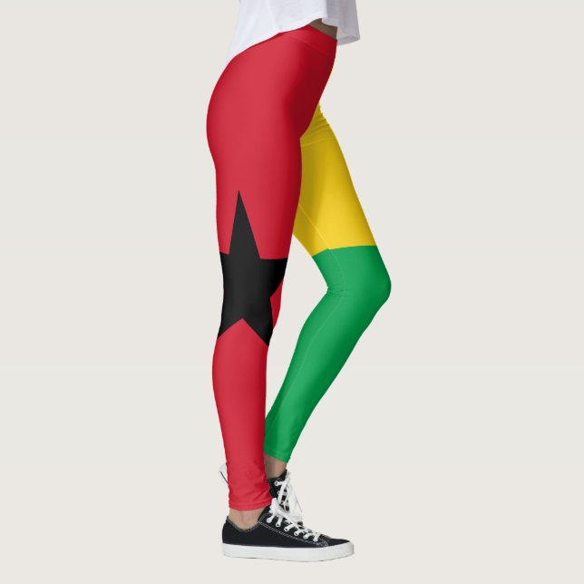 Leggings Bandera de Guinea Bissau (Derecha)