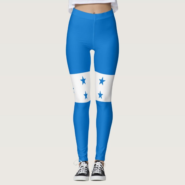 Leggings Bandera de Honduras (Anverso)