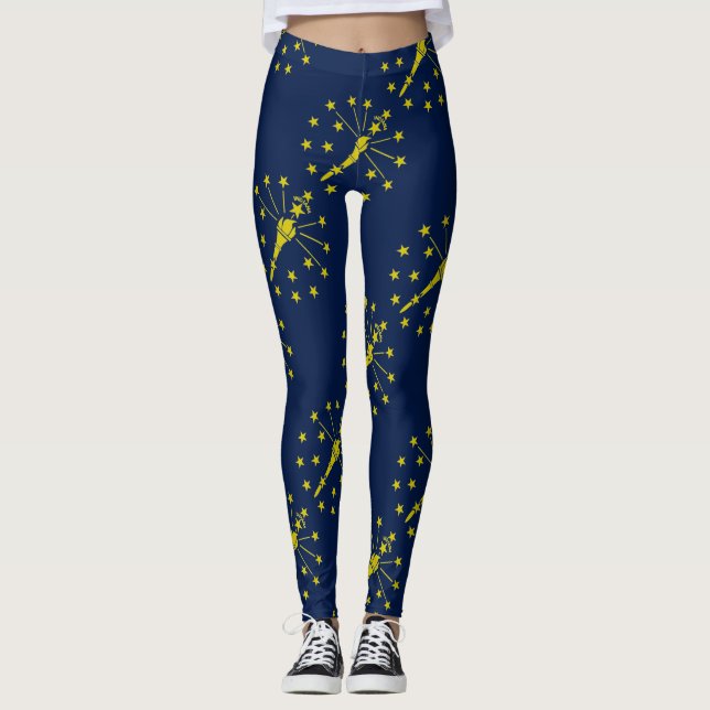 Leggings Bandera de Indiana (Anverso)