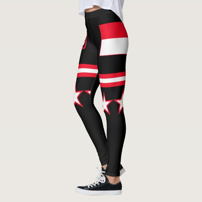 Leggings Bandera de Indonesia (Izquierda)