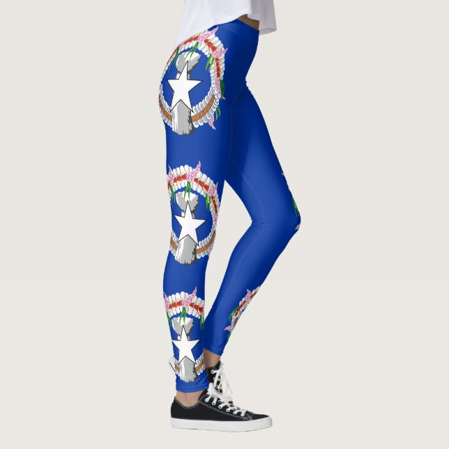 Leggings Bandera de Islas Marianas del Norte (Derecha)