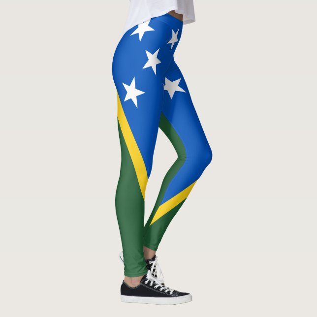 Leggings Bandera de Islas Salomón (Derecha)