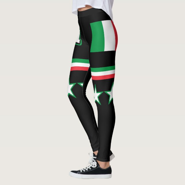 Leggings Bandera de Italia (Izquierda)