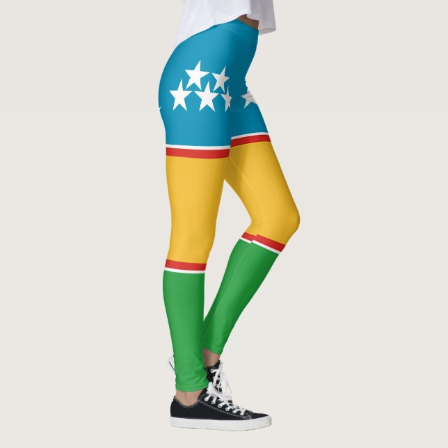 Leggings Bandera de Karakalpakstan (Derecha)