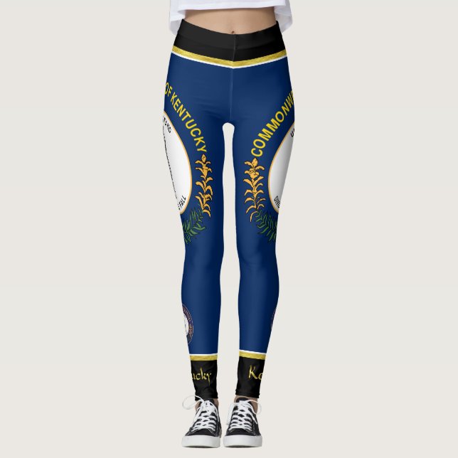 Leggings Bandera de Kentucky (Anverso)