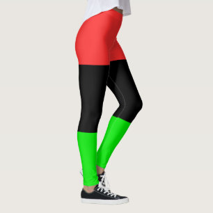 Leggings Bandera de la diáspora afroamericana