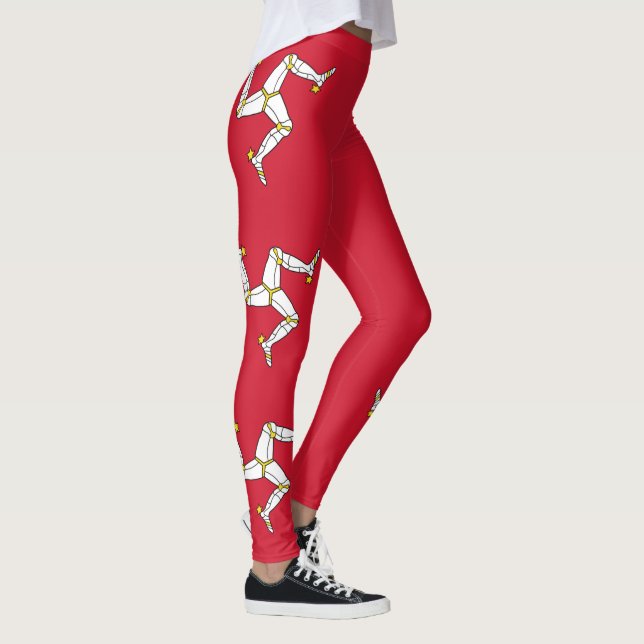 Leggings Bandera de la Isla de Man (Derecha)