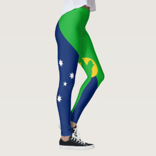 Leggings Bandera de la Isla de Navidad