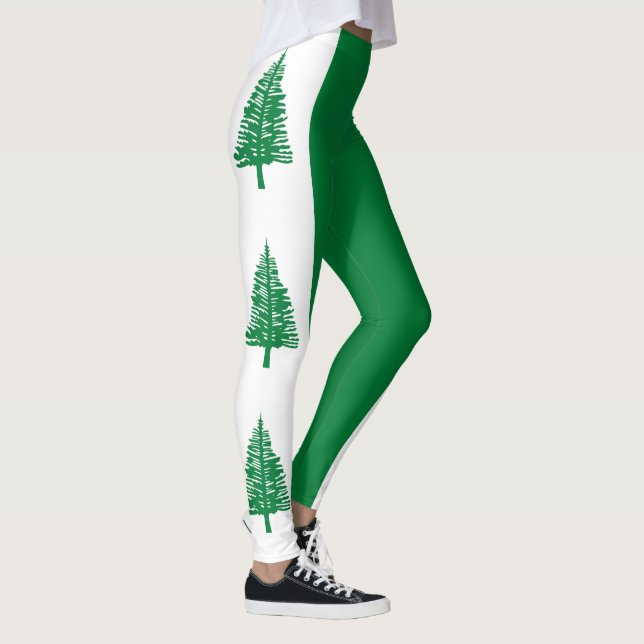 Leggings Bandera de la isla de Norfolk (Derecha)